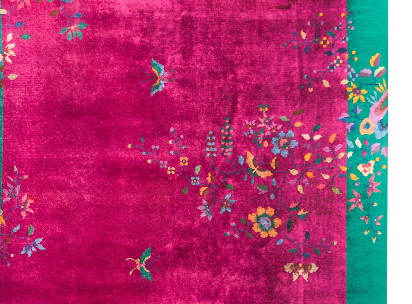 Early 20th Century Chinese Art Deco Rug For Sale