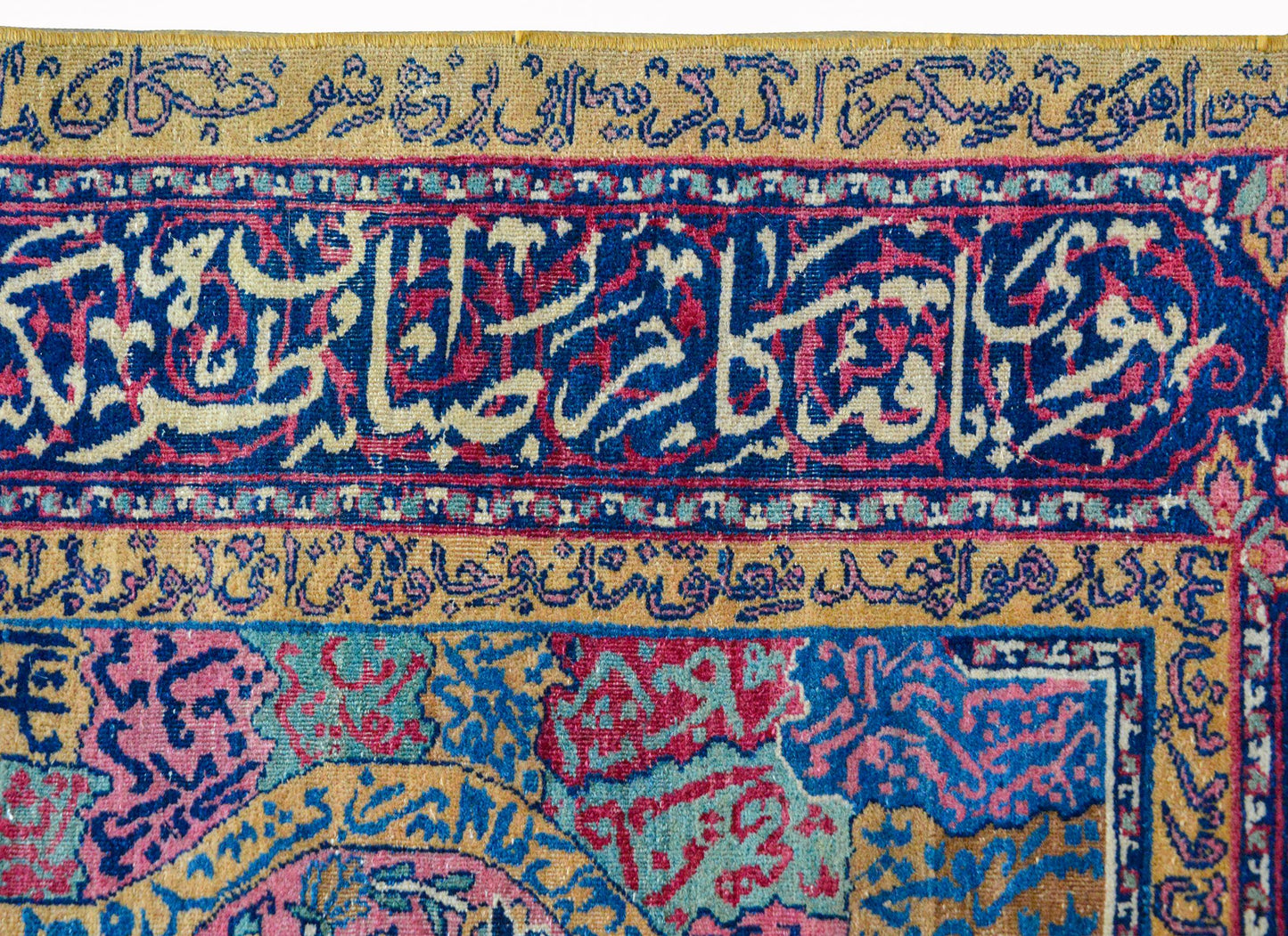 Extraordinary Early 20th Century Kashan Prayer Rug For Sale