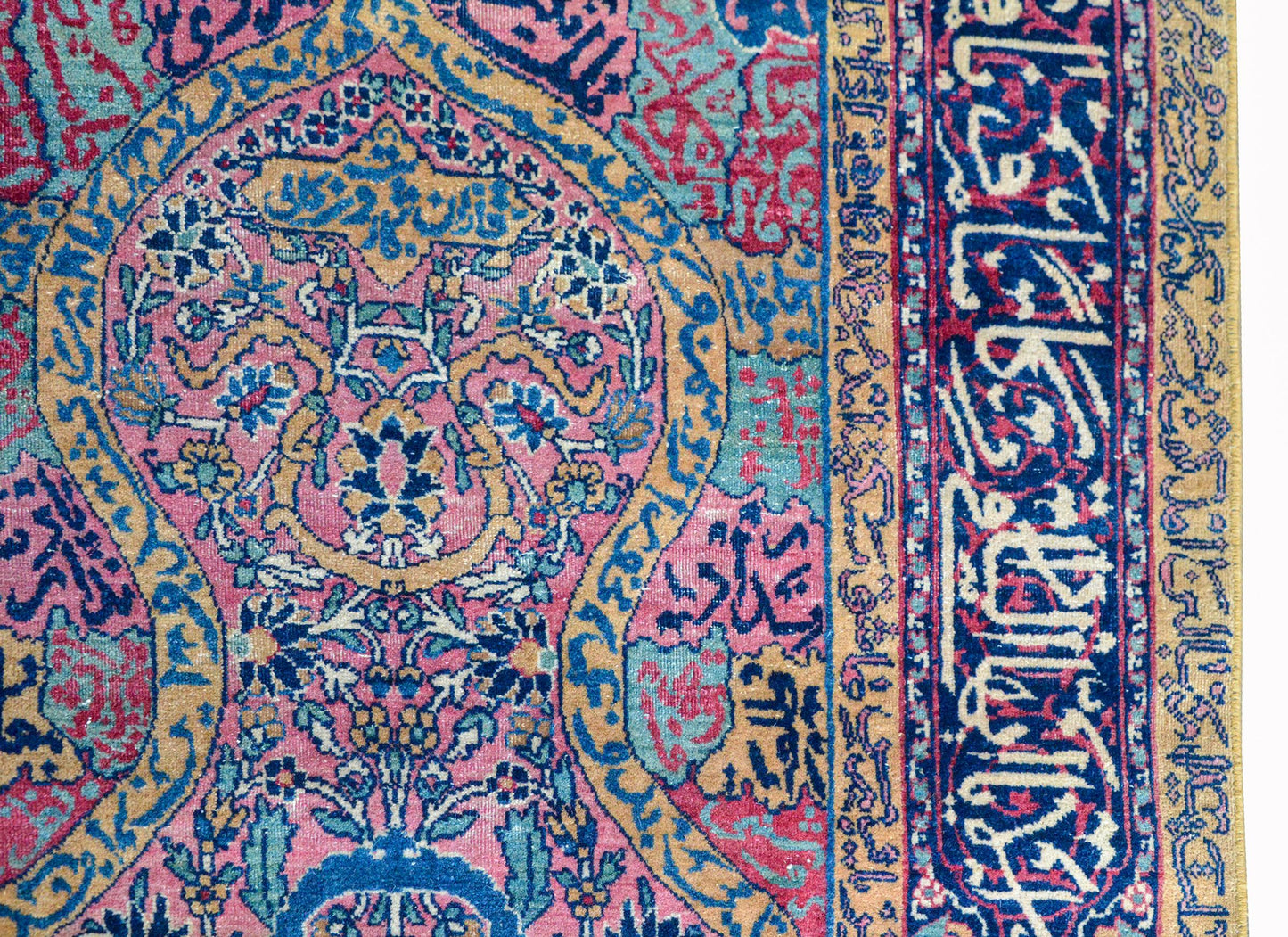 Extraordinary Early 20th Century Kashan Prayer Rug For Sale