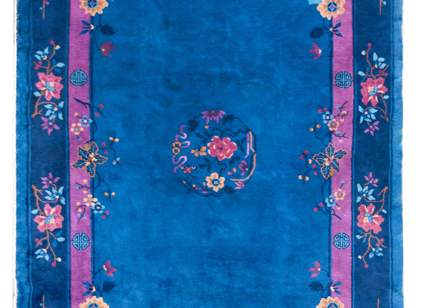 Early 20th Century Chinese Art Deco Rug For Sale