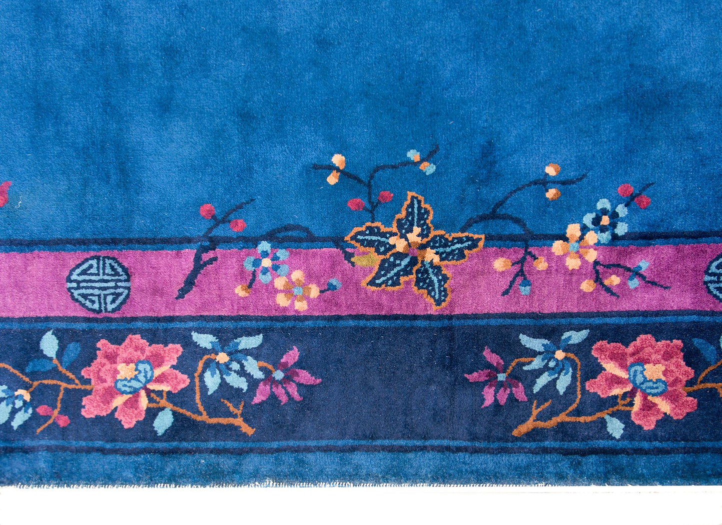 Early 20th Century Chinese Art Deco Rug For Sale