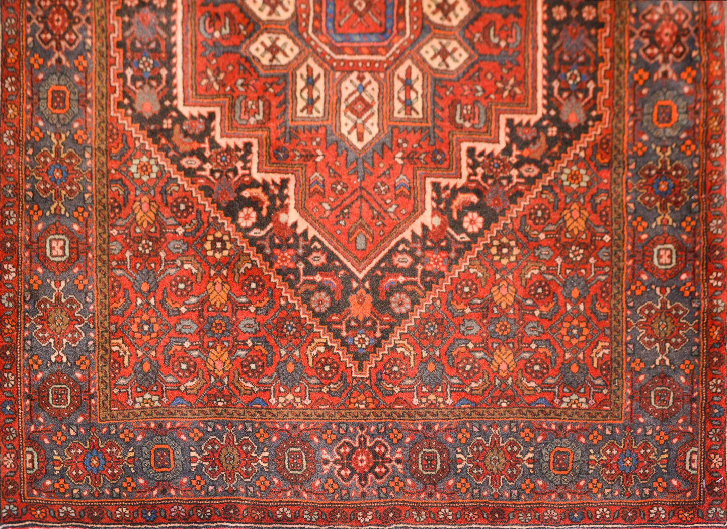 Vintage Persian Hamadan Rug For Sale