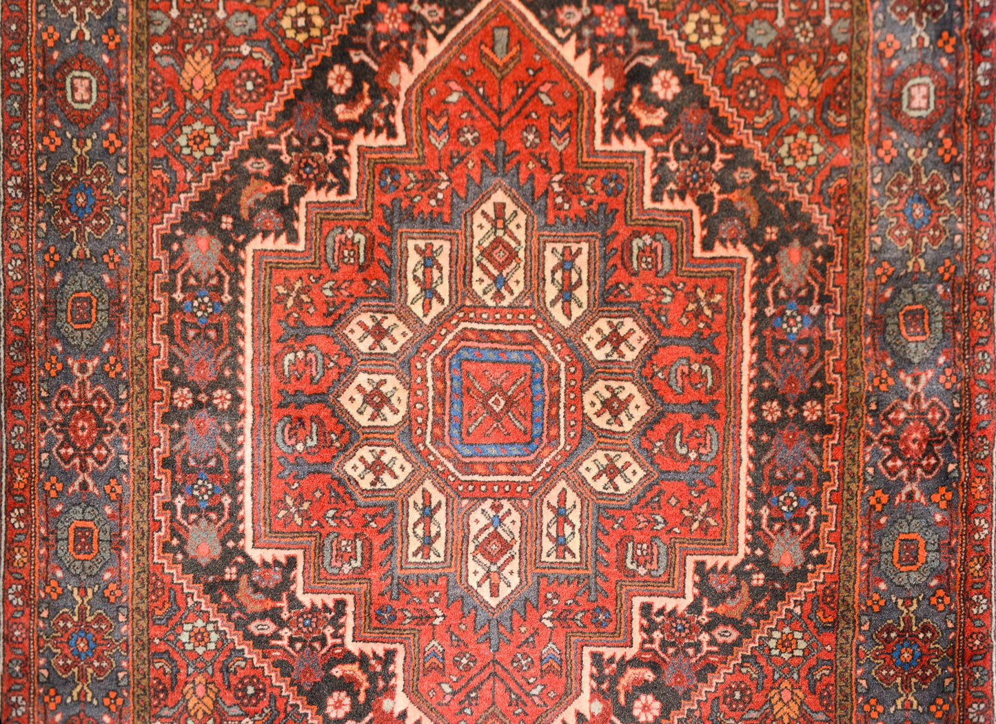 Vintage Persian Hamadan Rug For Sale