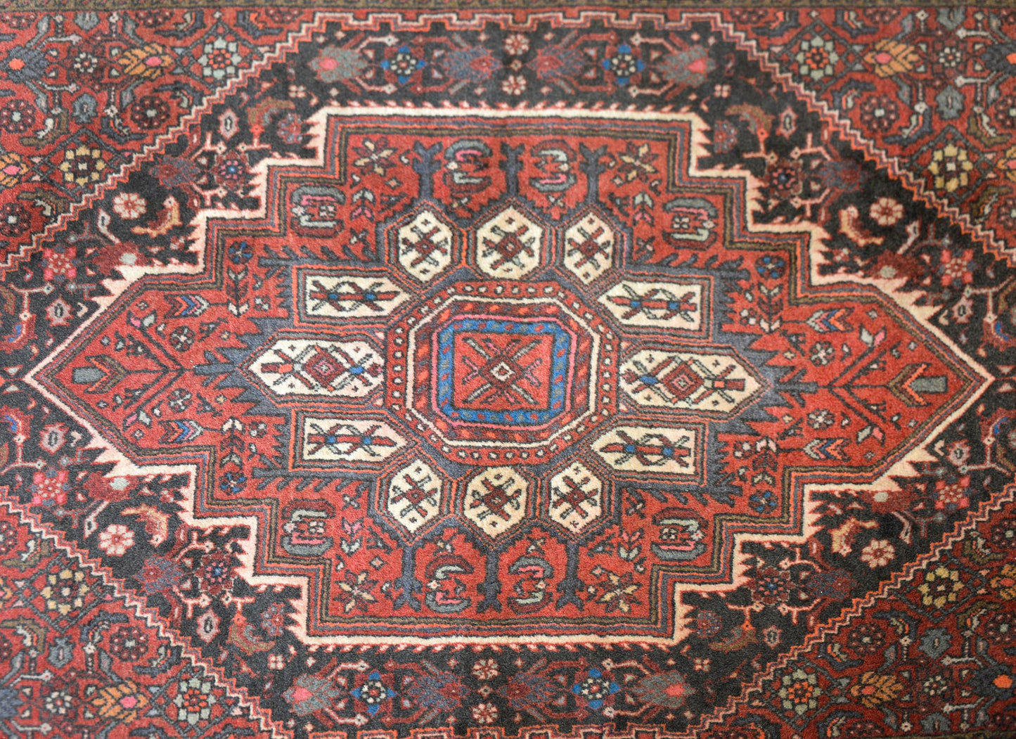 Vintage Persian Hamadan Rug For Sale