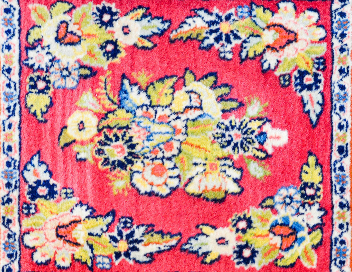 Early 20th Century Petite Sarouk Rug For Sale