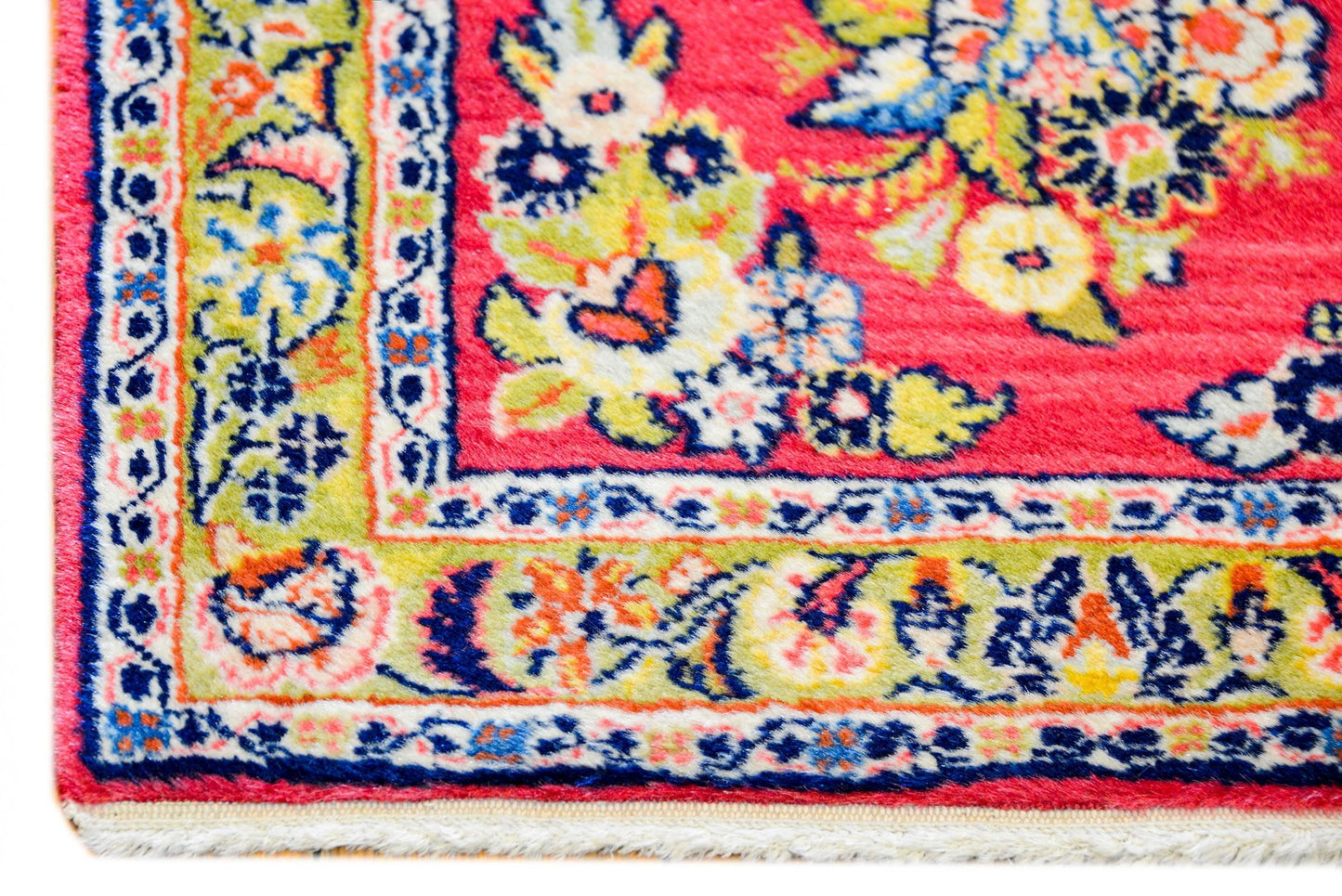 Early 20th Century Petite Sarouk Rug For Sale