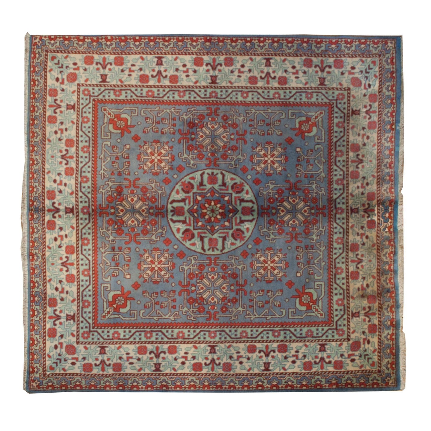 Late 20th Century Samarkand Rug For Sale