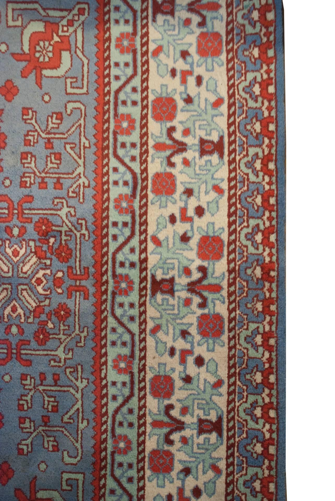 Late 20th Century Samarkand Rug For Sale