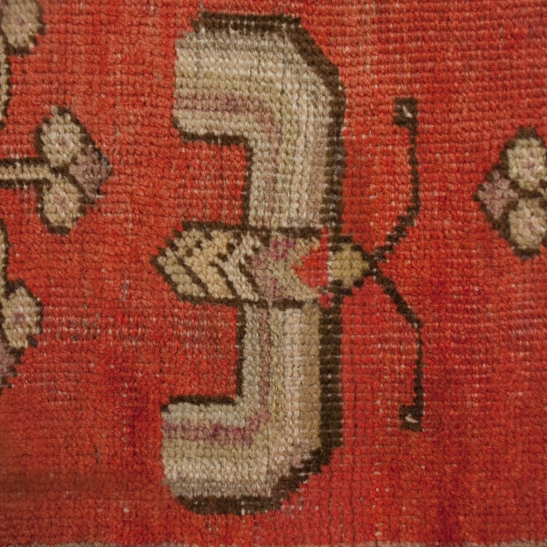 Early 20th Century Central Asian Samarghand Carpet For Sale