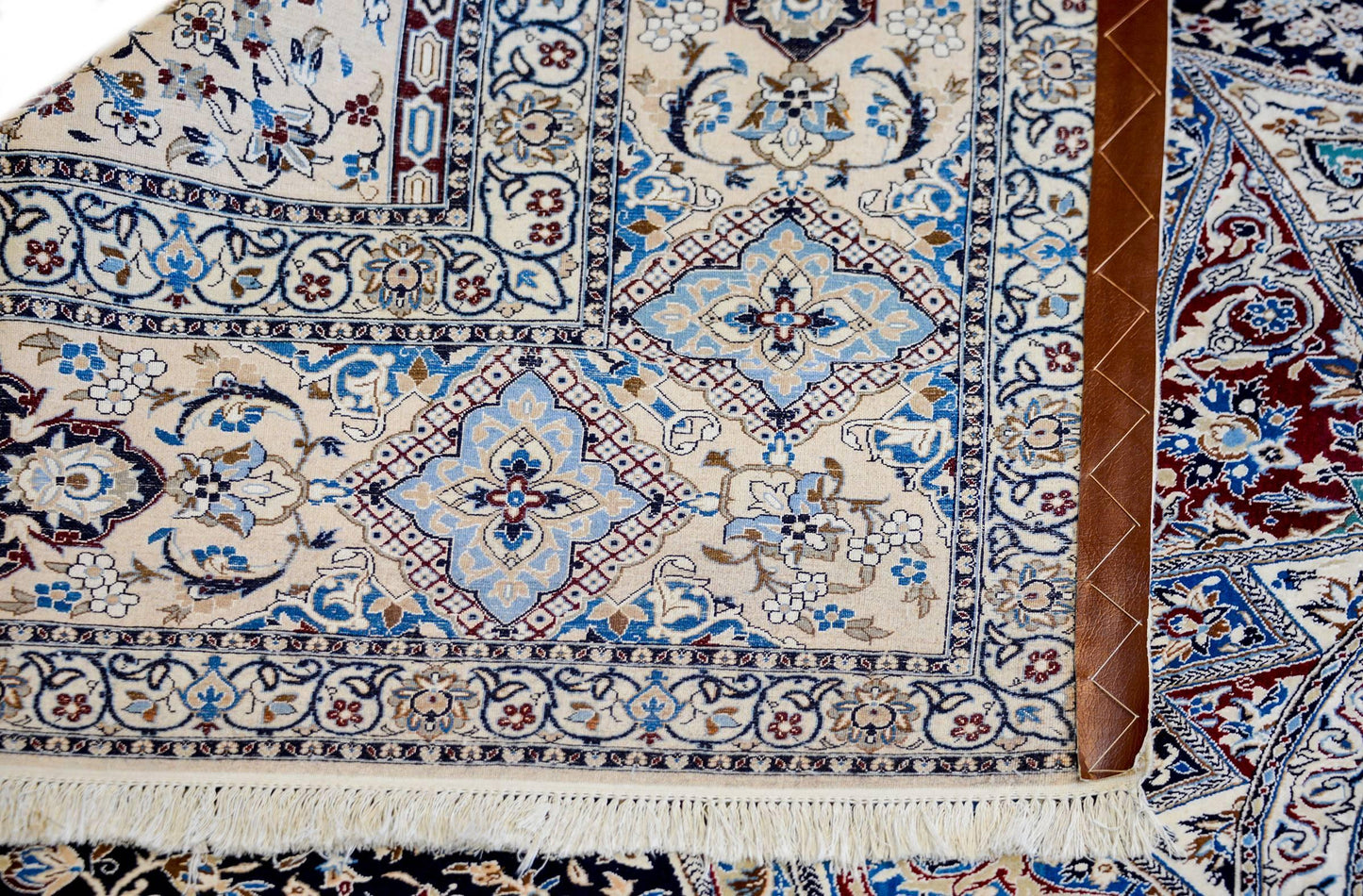 Mesmerizing Vintage Nain Rug For Sale