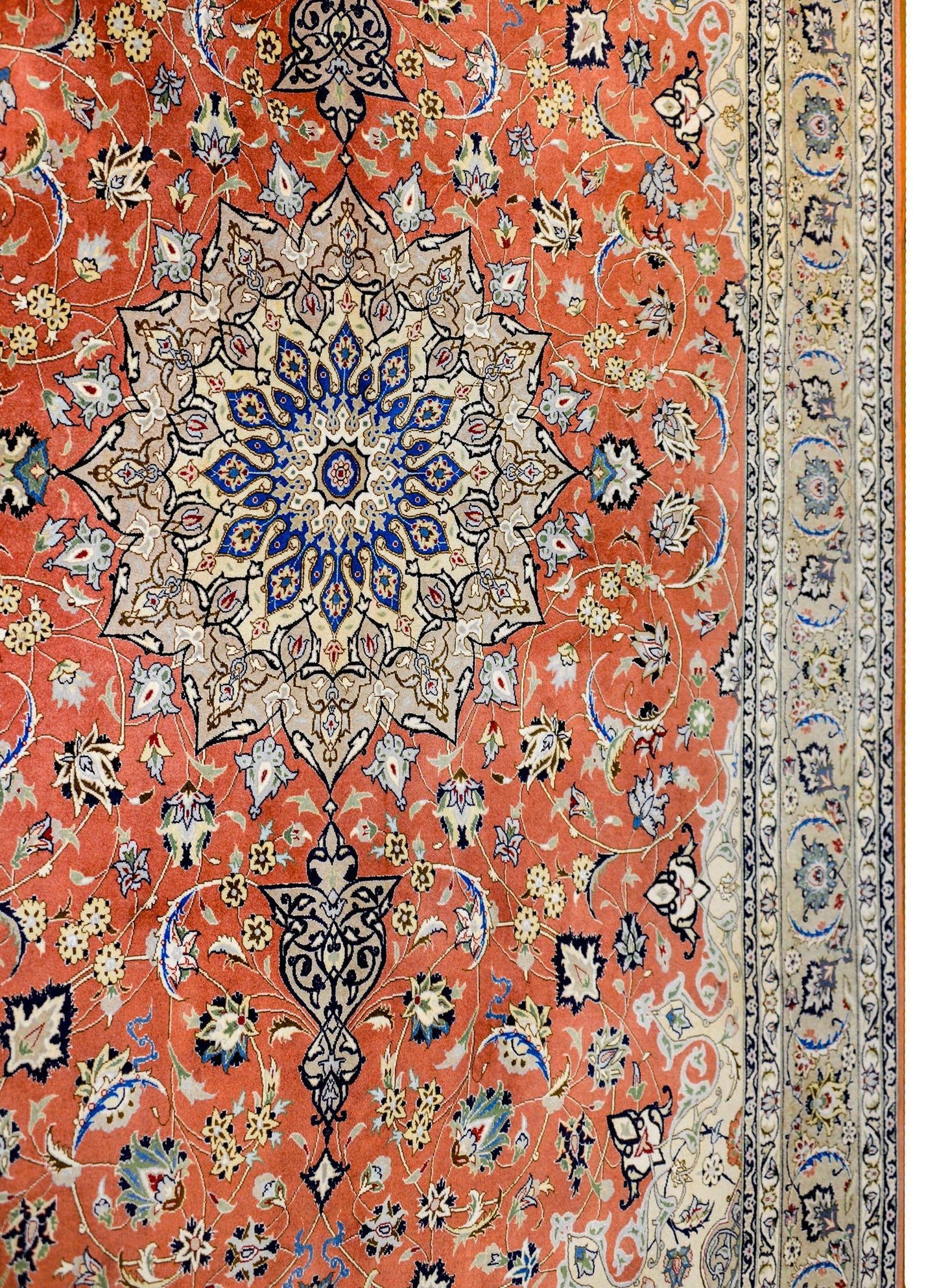 Extremely Fine Late 20th Century Tabriz Rug For Sale