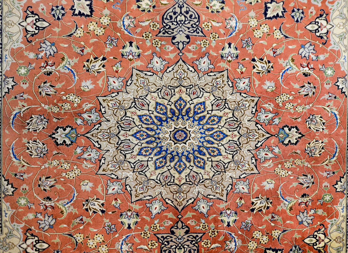 Extremely Fine Late 20th Century Tabriz Rug For Sale