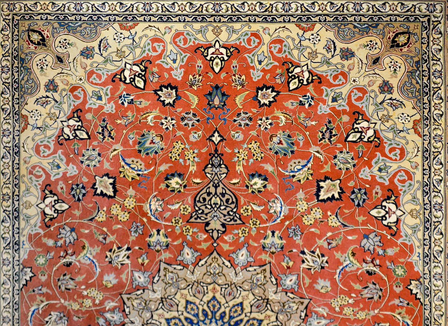 Extremely Fine Late 20th Century Tabriz Rug For Sale