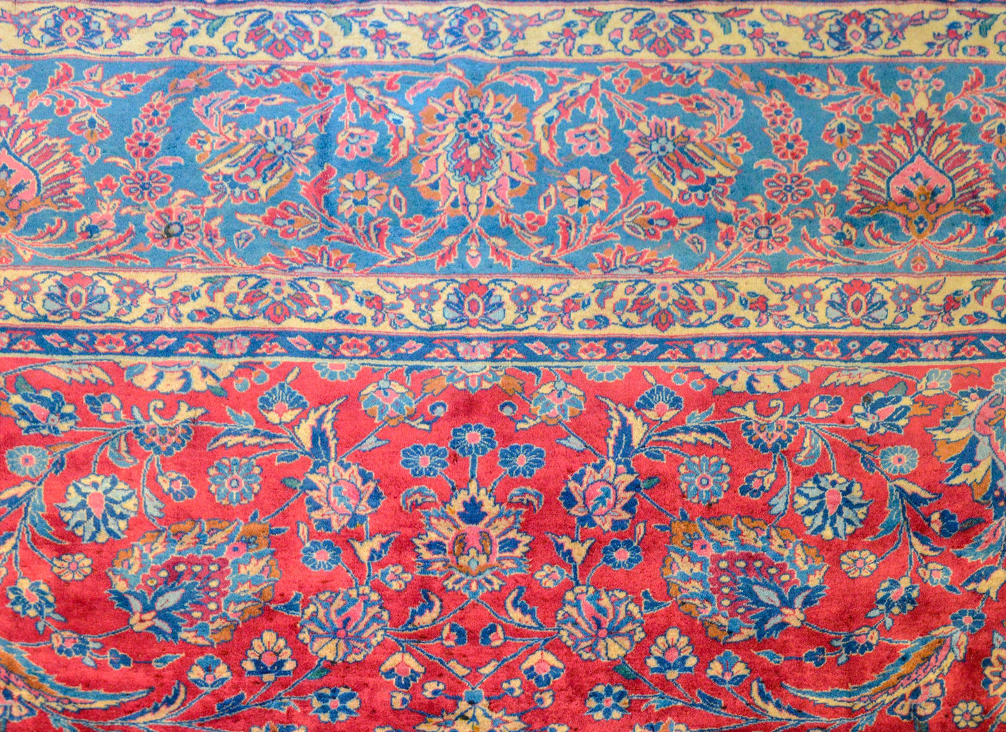 Beautiful Early 20th Century Kashan Rug For Sale