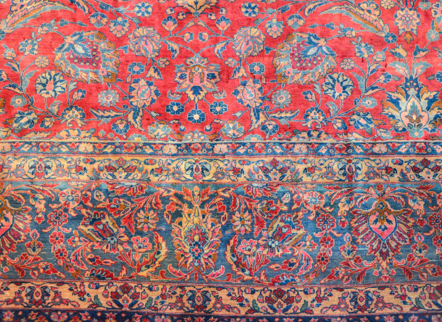 Beautiful Early 20th Century Kashan Rug For Sale