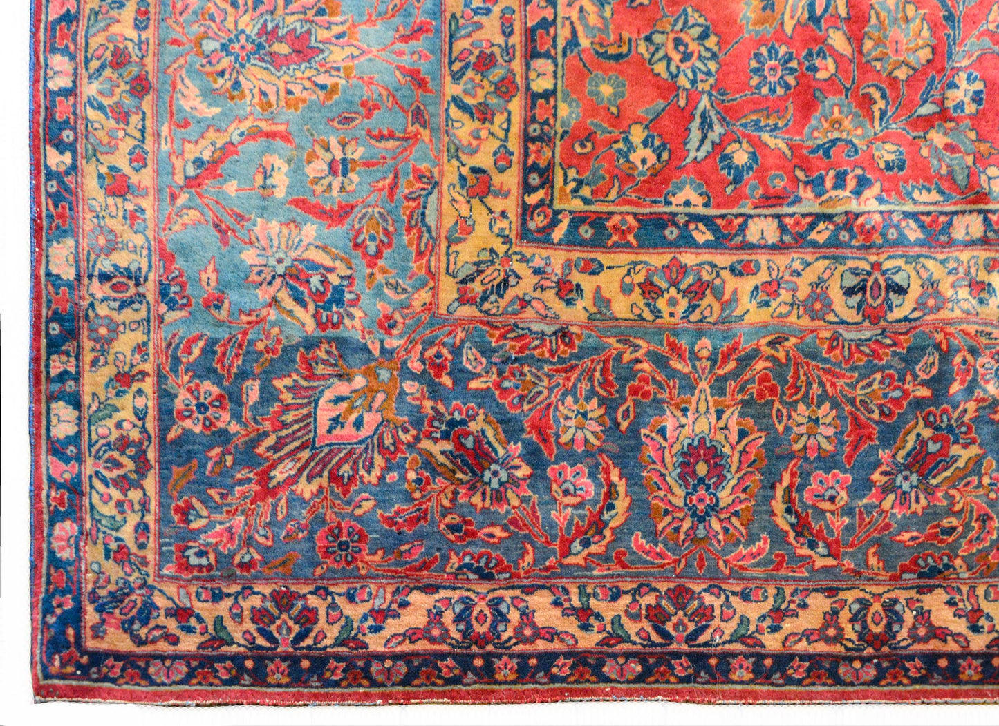 Beautiful Early 20th Century Kashan Rug For Sale