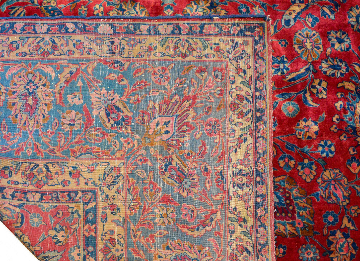 Beautiful Early 20th Century Kashan Rug For Sale