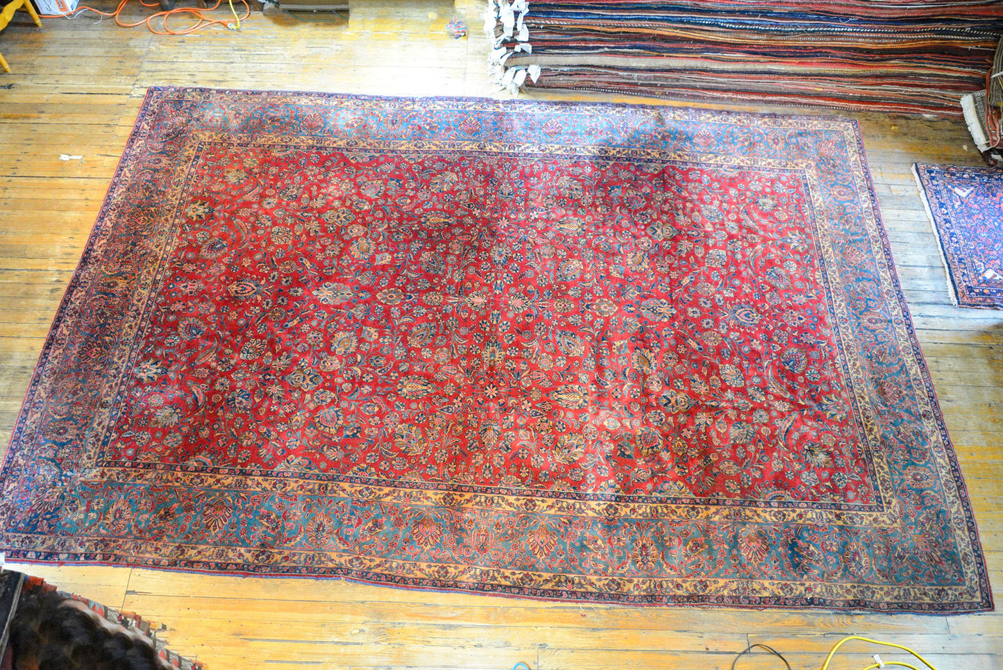 Beautiful Early 20th Century Kashan Rug For Sale