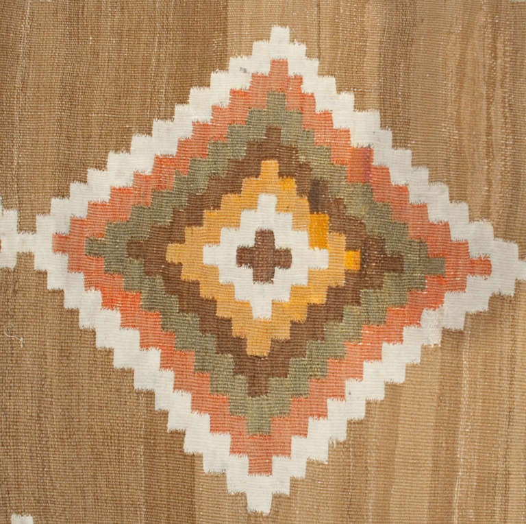 Early 20th Century Persian Kelardasht Kilim Runner For Sale