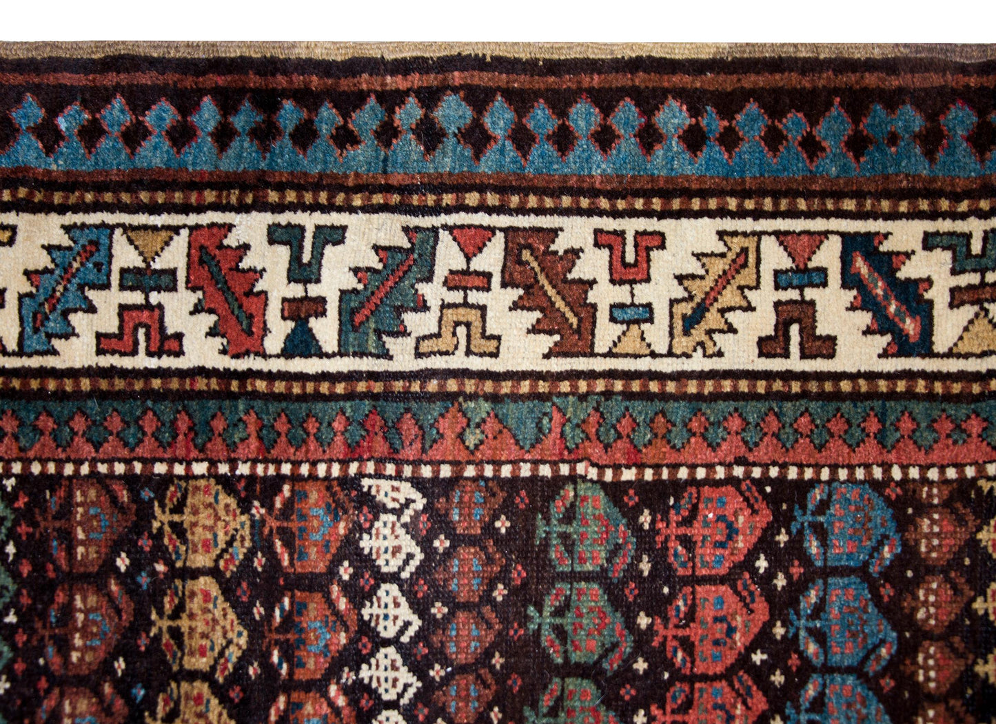 Late 19th Century Persian Kuba Runner For Sale