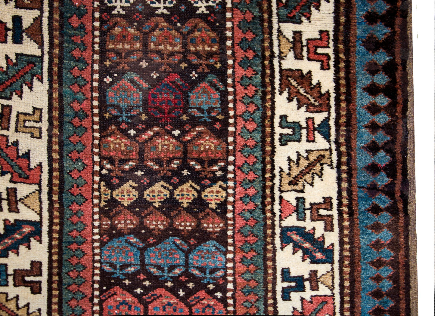 Late 19th Century Persian Kuba Runner For Sale