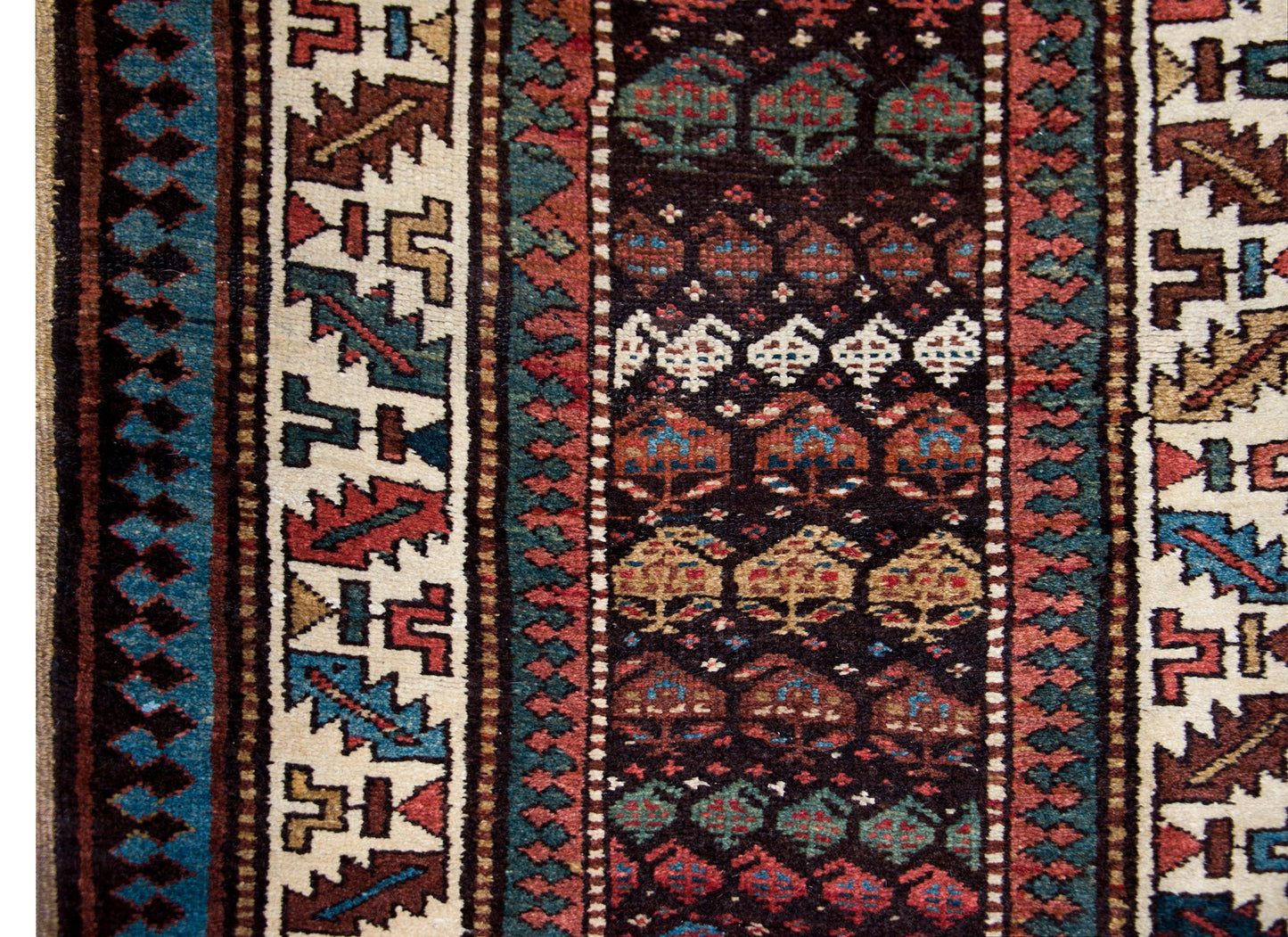 Late 19th Century Persian Kuba Runner For Sale