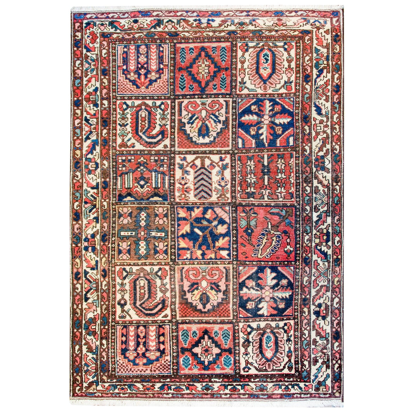 Mid-20th Century Bakhtiati Rug For Sale