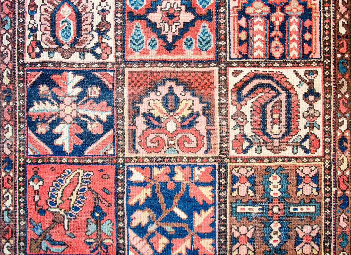 Mid-20th Century Bakhtiati Rug For Sale