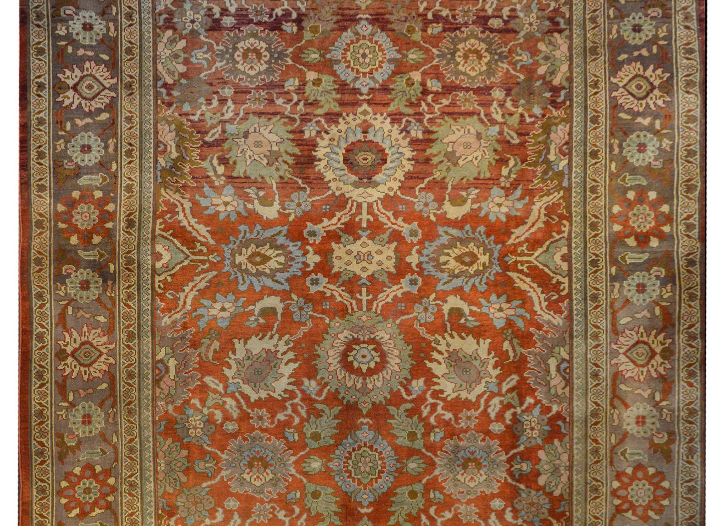 Extraordinary Vintage Sultanabad Rug For Sale