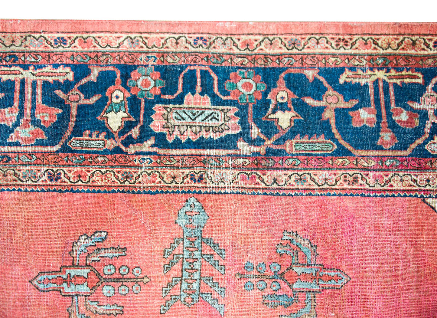 Early 20th Century Persian Sultanabad Rug For Sale