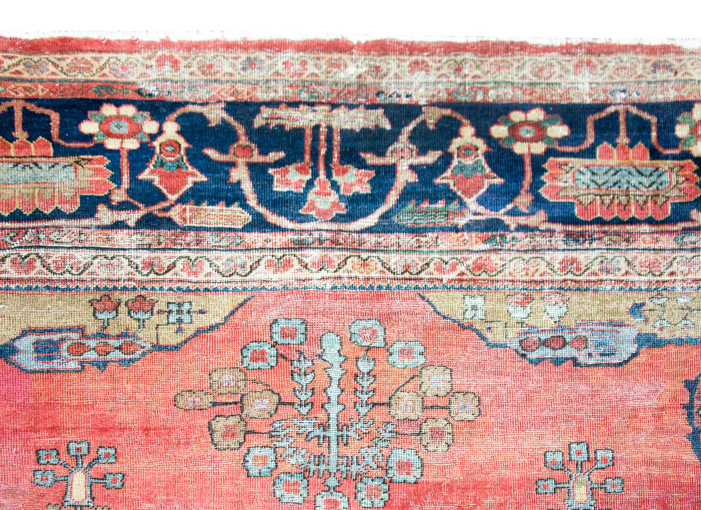 Early 20th Century Persian Sultanabad Rug For Sale