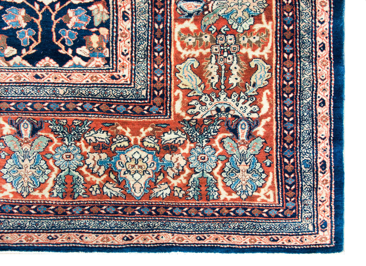 Early 20th Century Persian Sarouk Farahan Rug For Sale