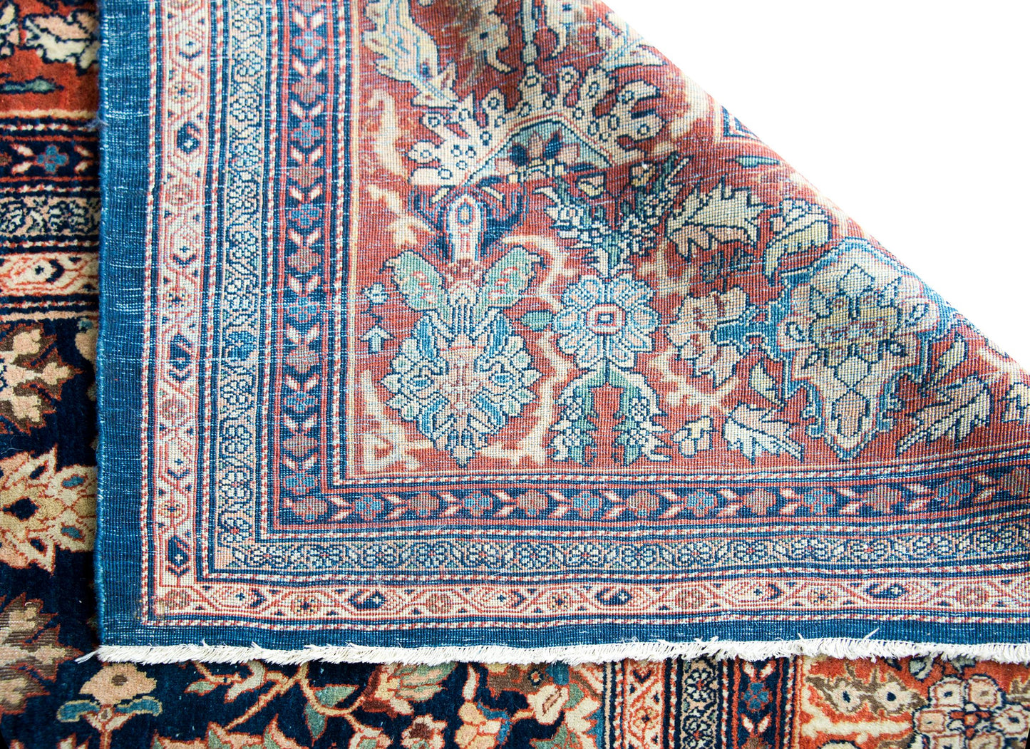 Early 20th Century Persian Sarouk Farahan Rug For Sale