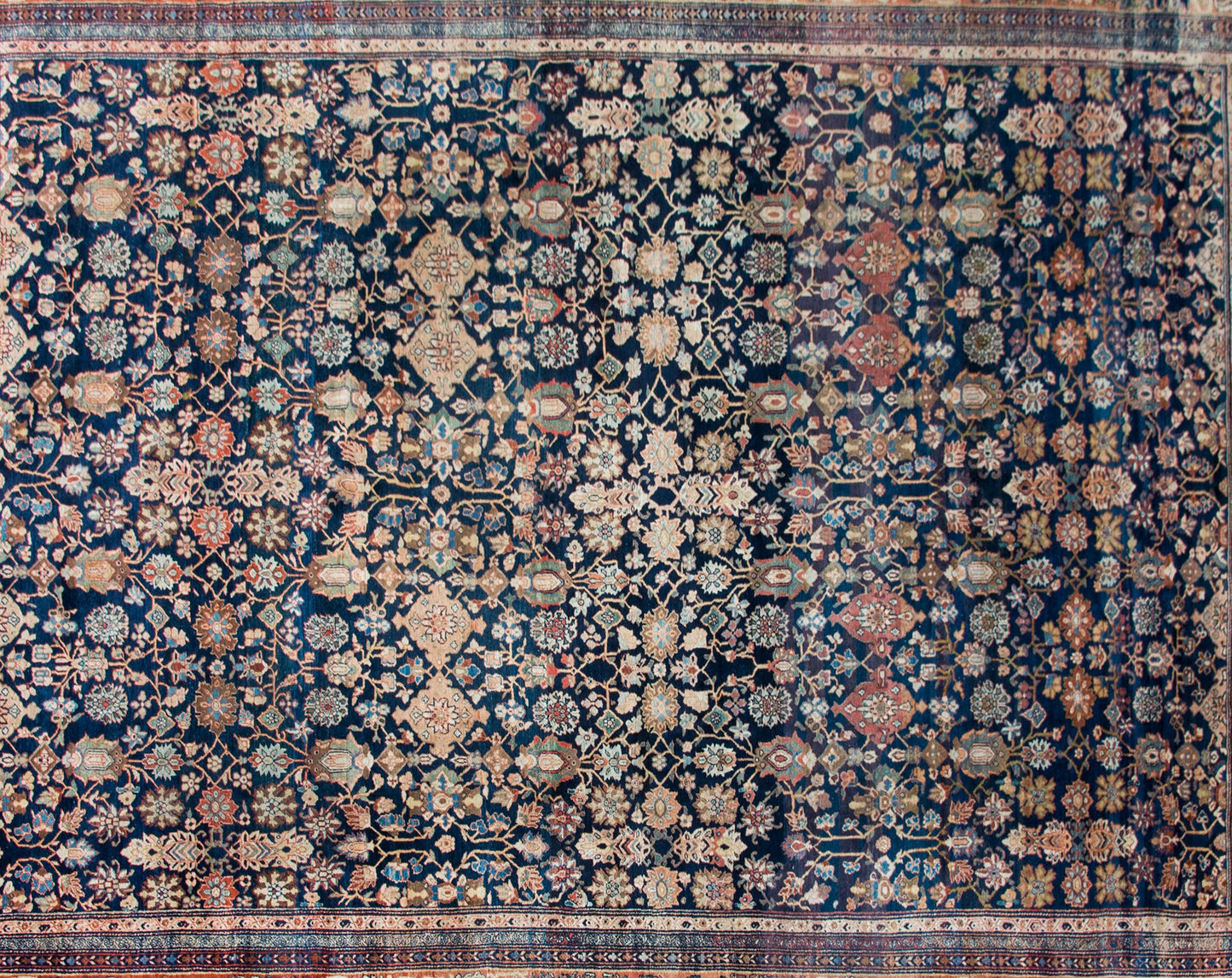 Early 20th Century Persian Sarouk Farahan Rug For Sale