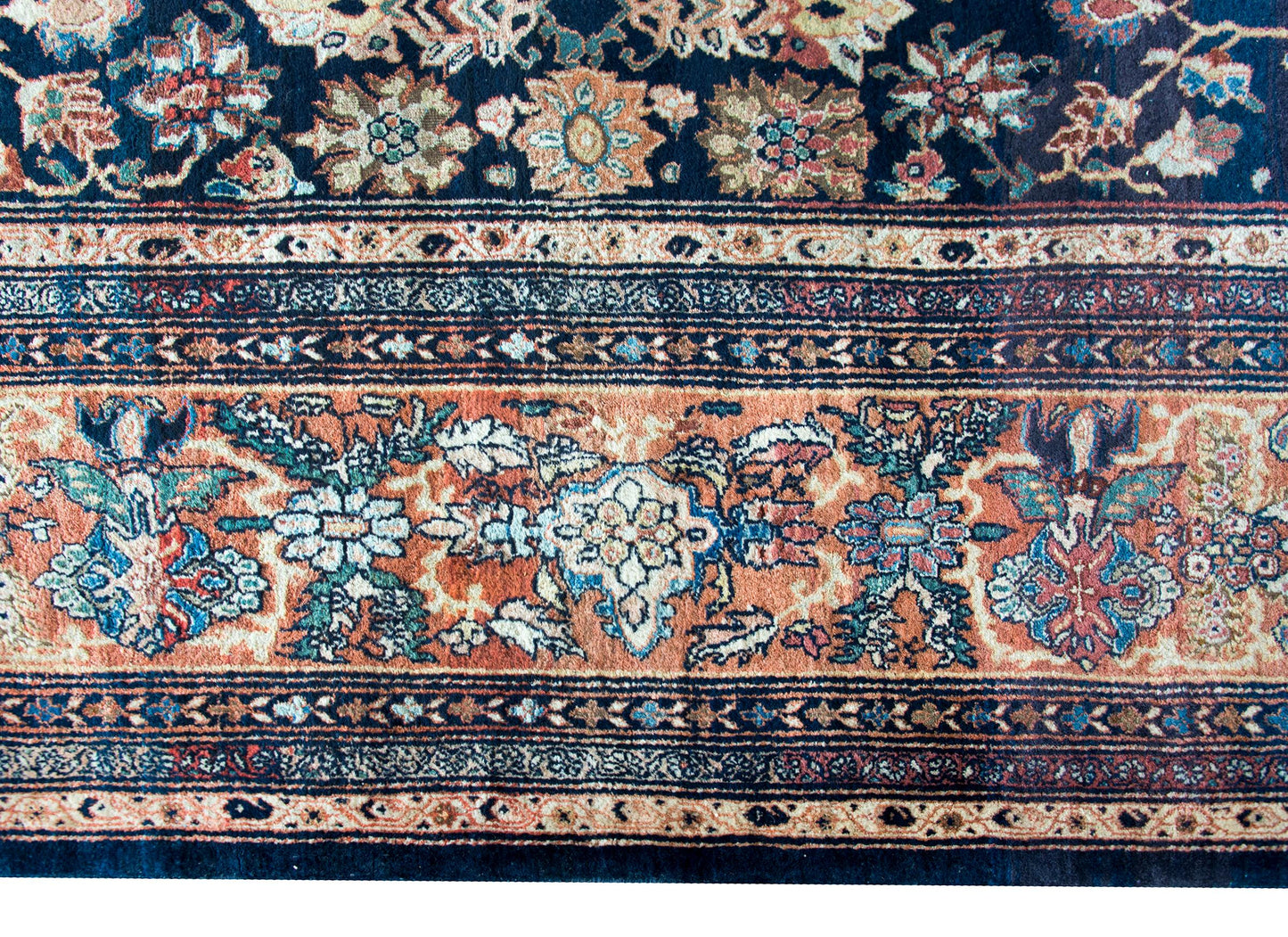 Early 20th Century Persian Sarouk Farahan Rug For Sale