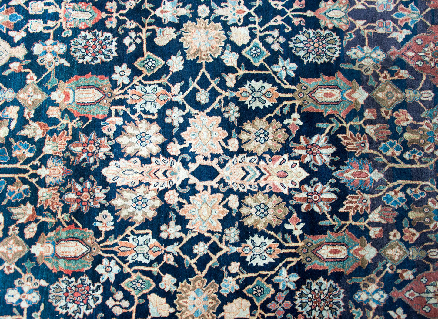 Early 20th Century Persian Sarouk Farahan Rug For Sale