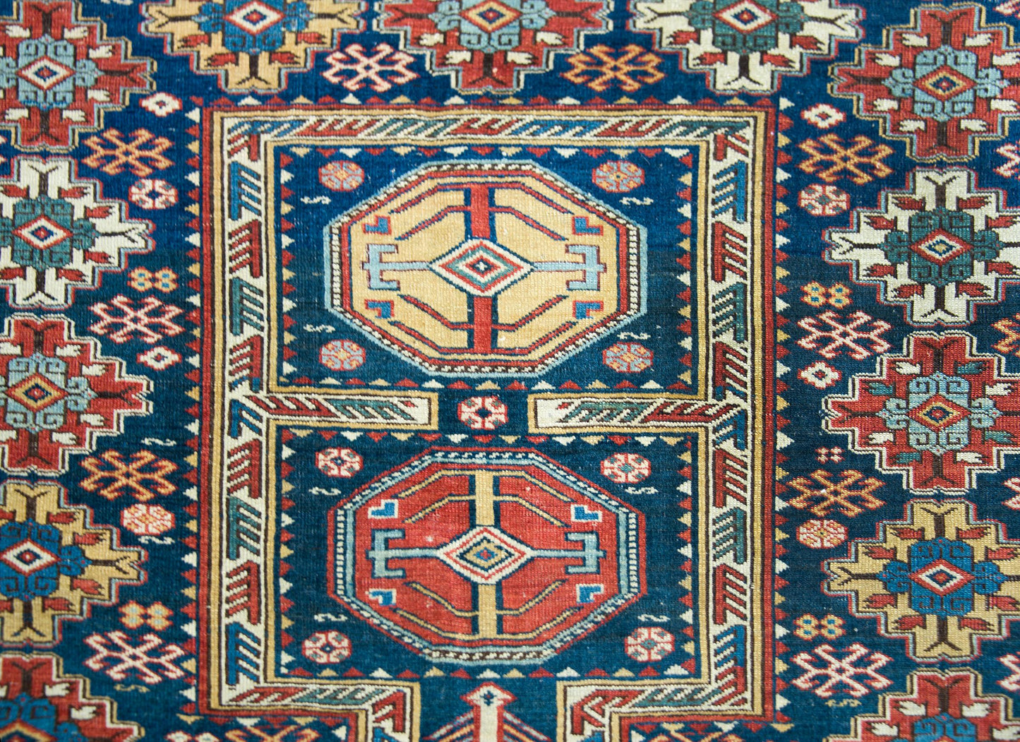 Late 19th Century Persian Shirvan Rug For Sale