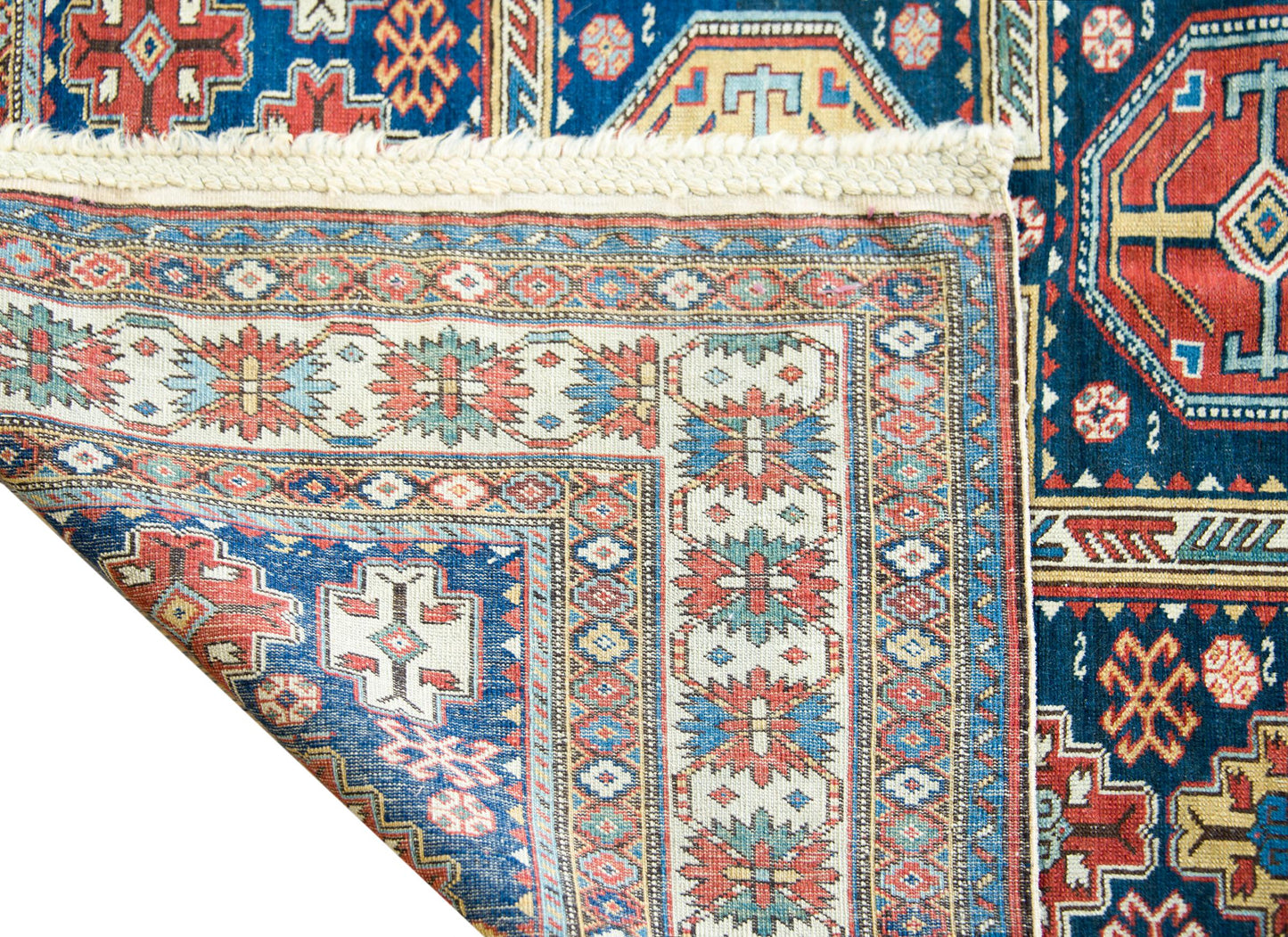 Late 19th Century Persian Shirvan Rug For Sale