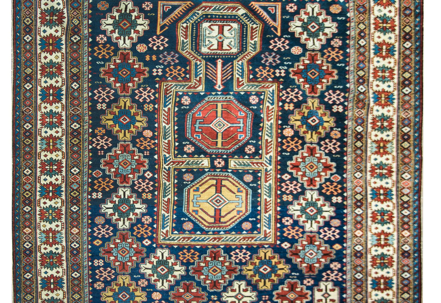 Late 19th Century Persian Shirvan Rug For Sale