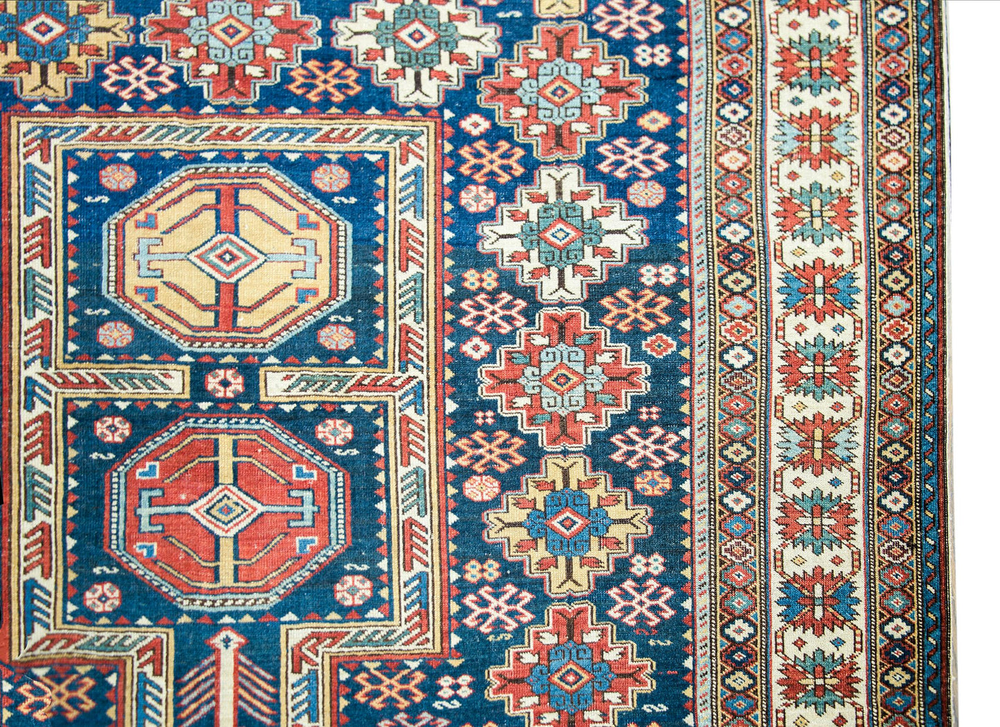 Late 19th Century Persian Shirvan Rug For Sale