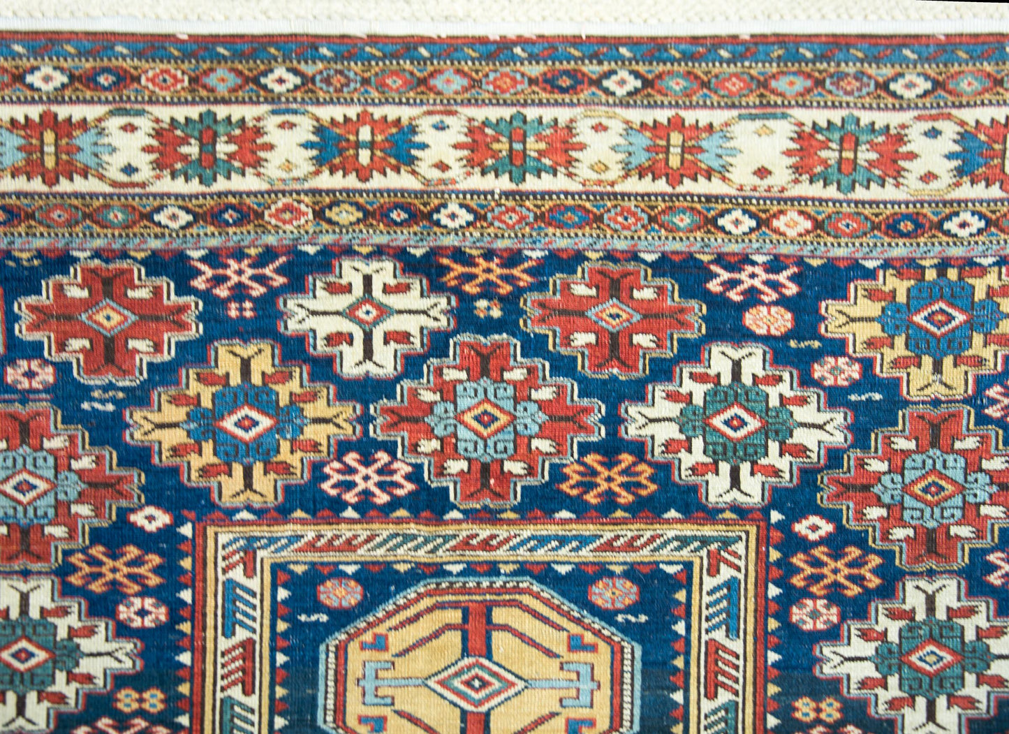 Late 19th Century Persian Shirvan Rug For Sale