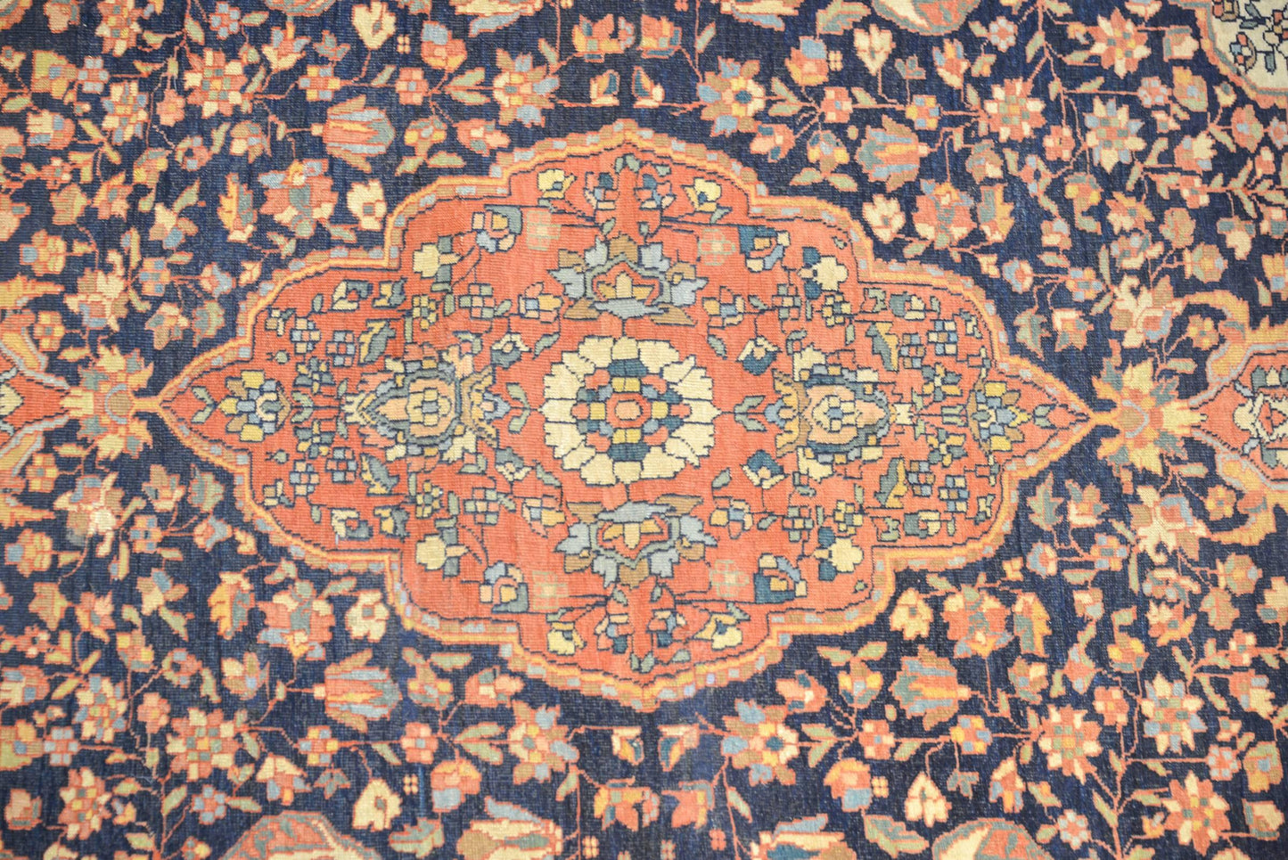 Extraordinary 19th Century Sarouk Farahan Rug For Sale