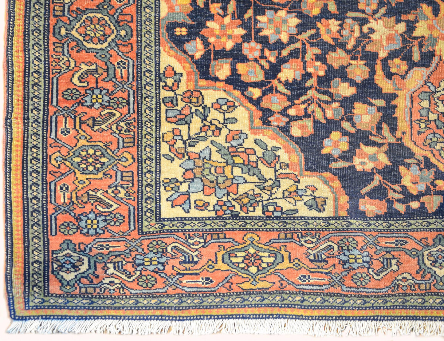 Extraordinary 19th Century Sarouk Farahan Rug For Sale