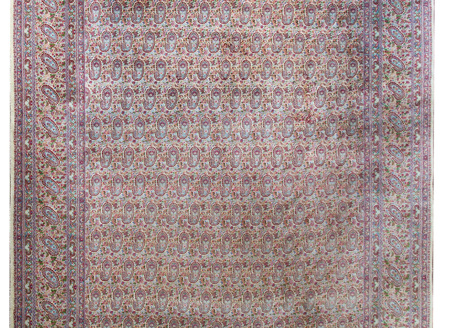 Early 20th Century Kirman Rug For Sale
