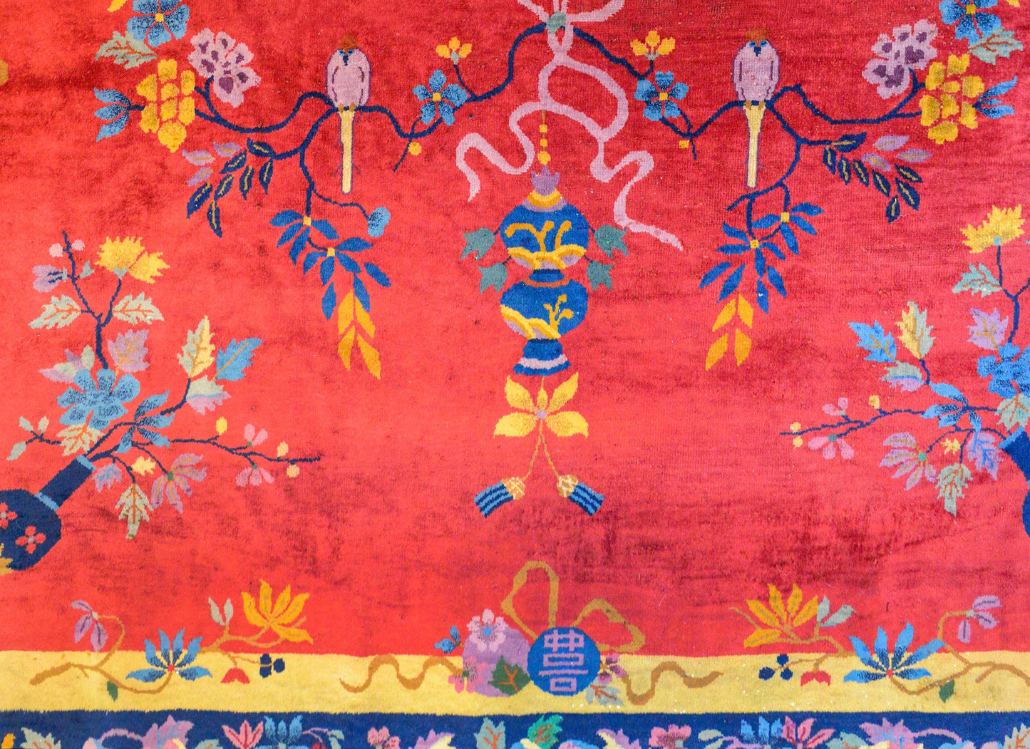 Beautiful Early 20th Century Chinese Art Deco Rug For Sale