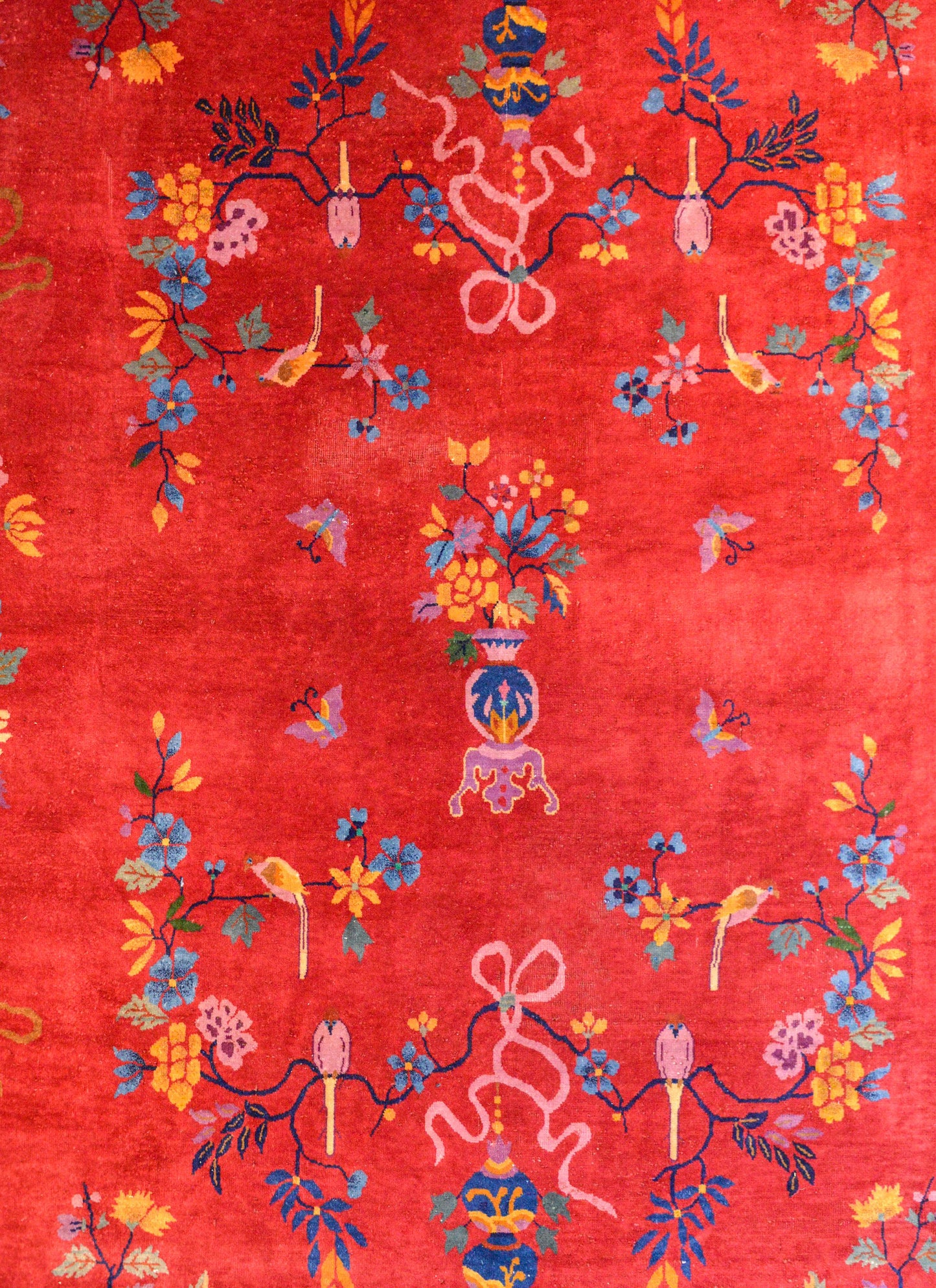 Beautiful Early 20th Century Chinese Art Deco Rug For Sale