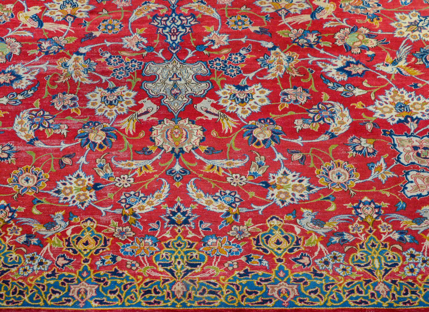 Extraordinary Mid-20th Century Isfahan Rug For Sale