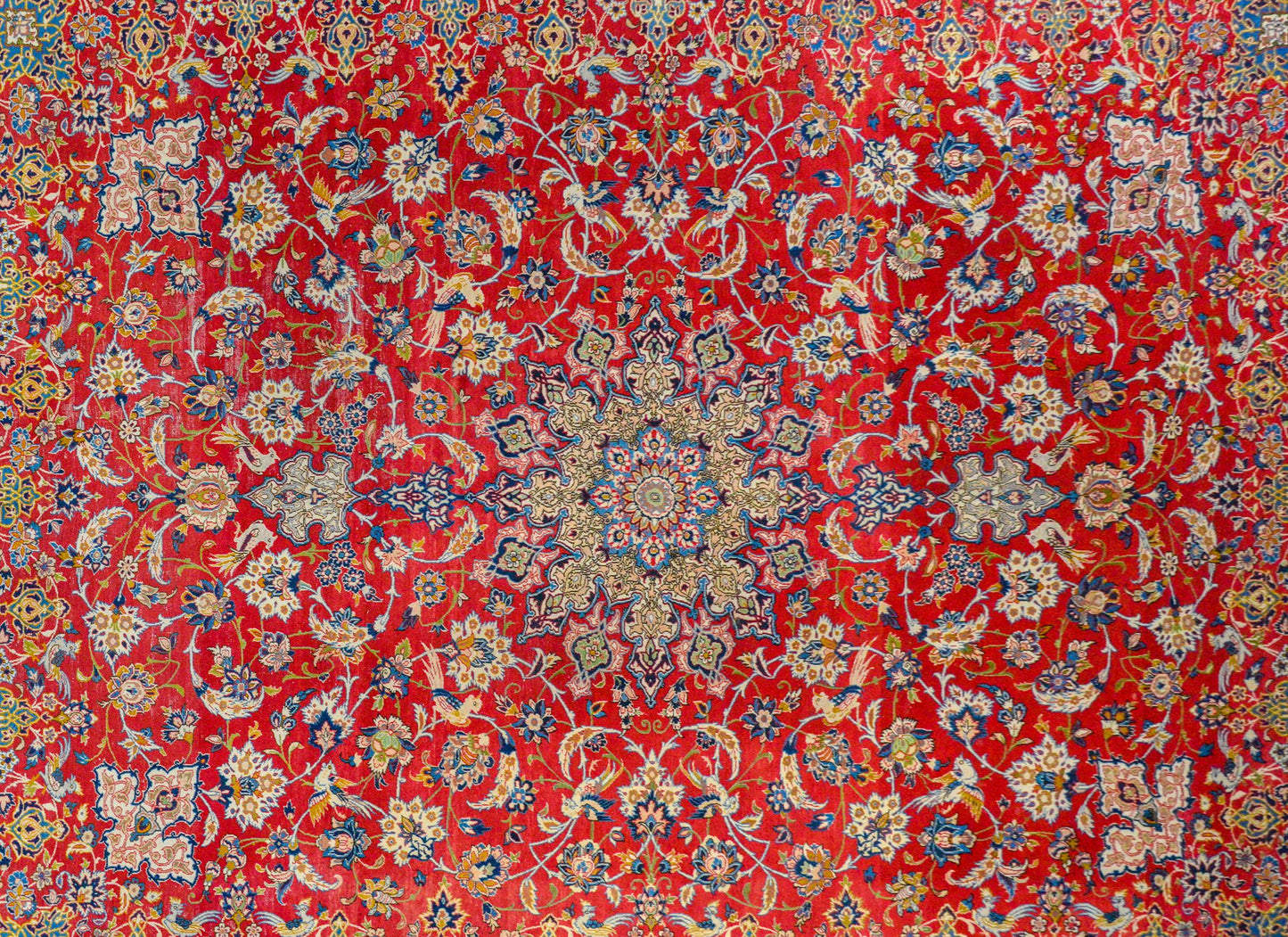 Extraordinary Mid-20th Century Isfahan Rug For Sale