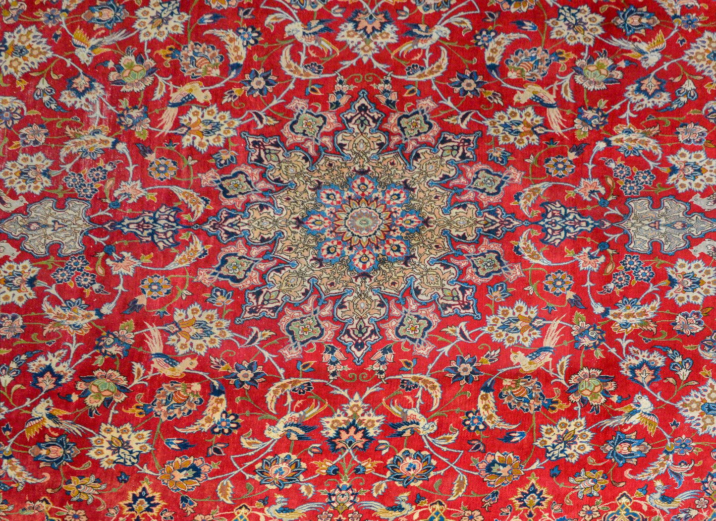 Extraordinary Mid-20th Century Isfahan Rug For Sale