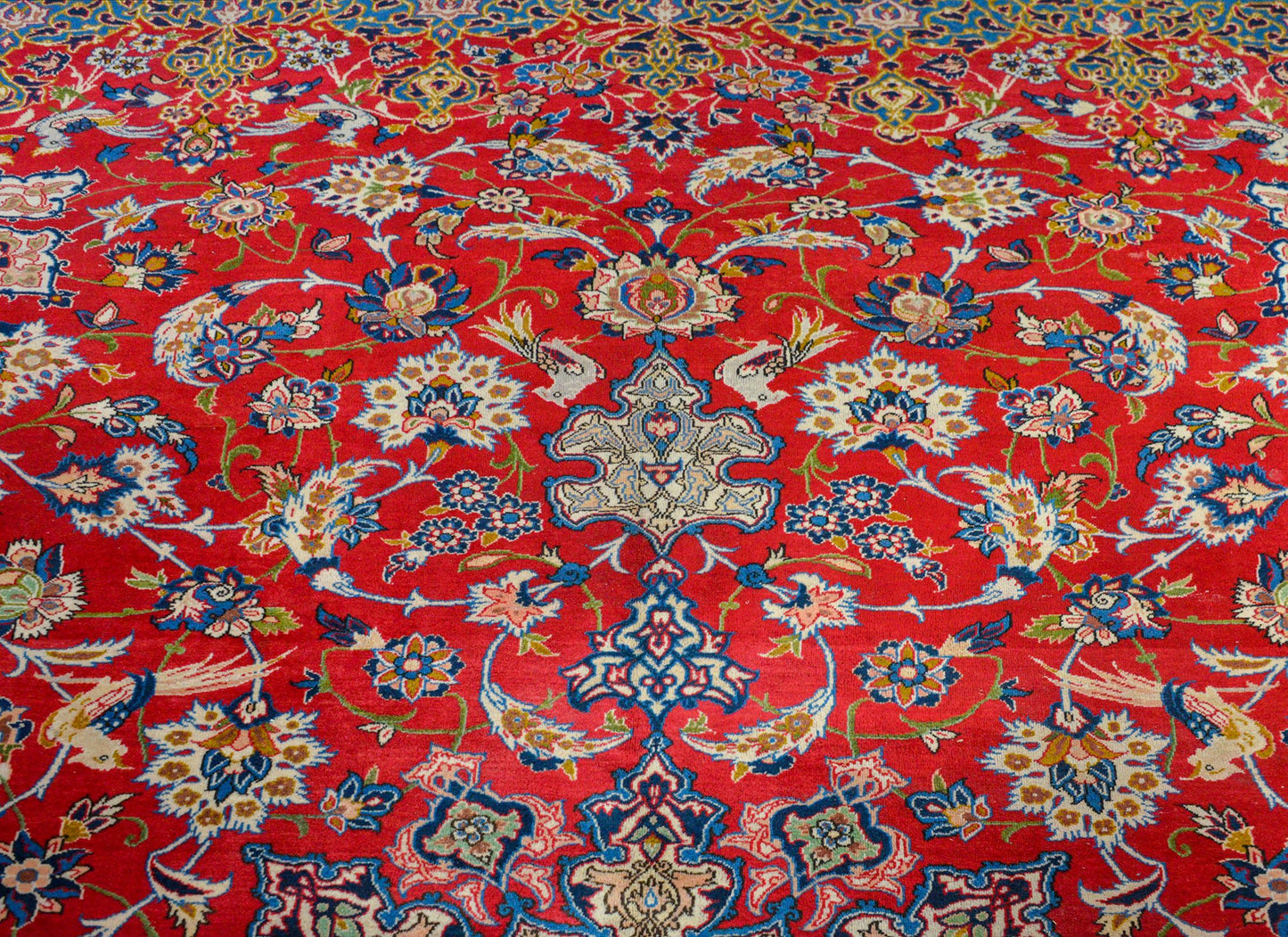Extraordinary Mid-20th Century Isfahan Rug For Sale